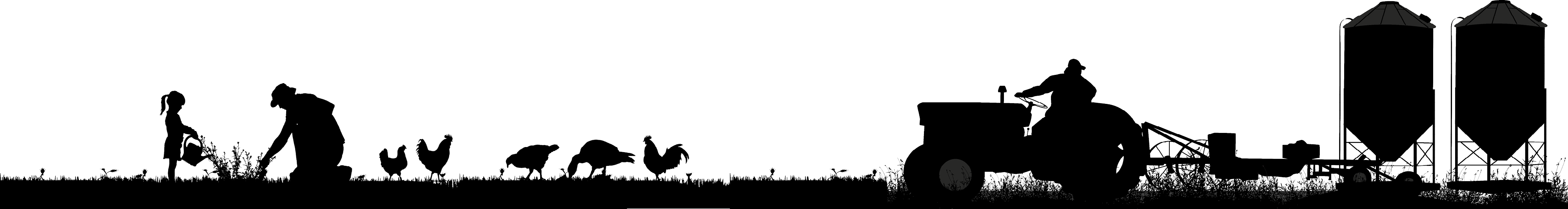 Farming Silhouette graphic